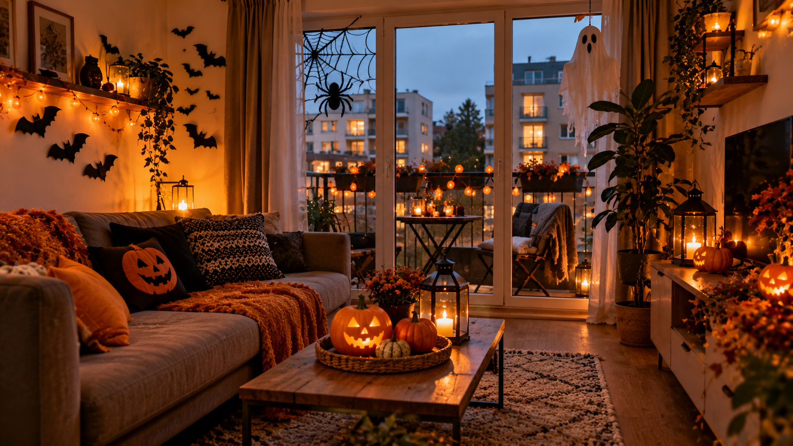 Halloween Decor for Small Flats and Apartments