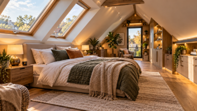 loft bedroom design