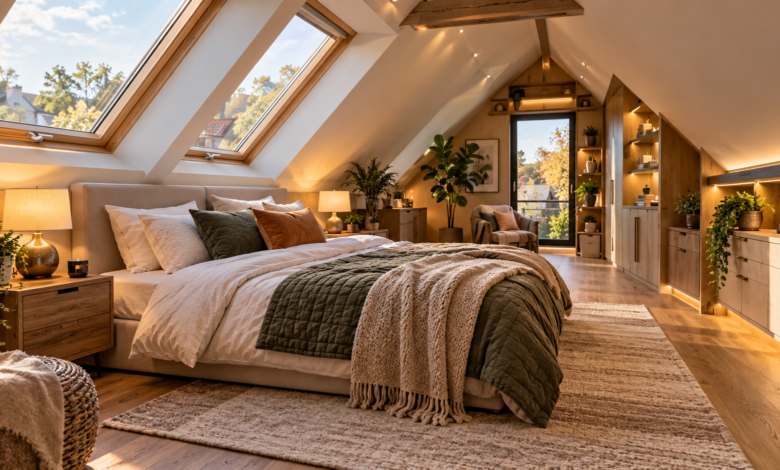 loft bedroom design