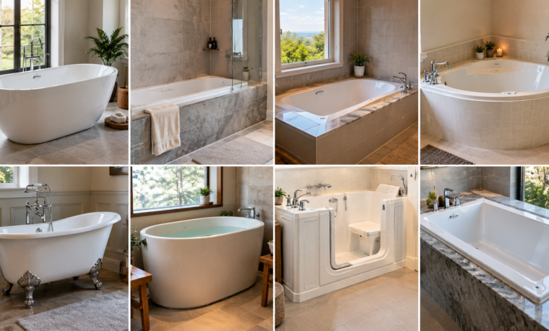 Types of Bathtubs