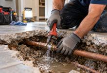 slab leak repair