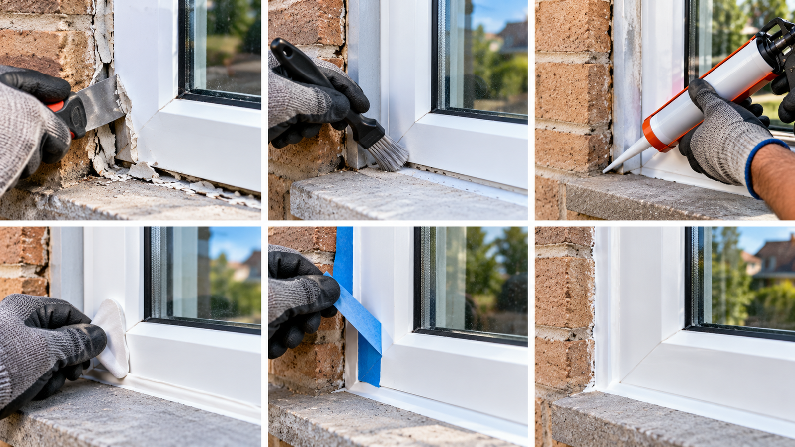 How to Reseal Windows Step by Step