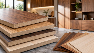 Veneered MDF