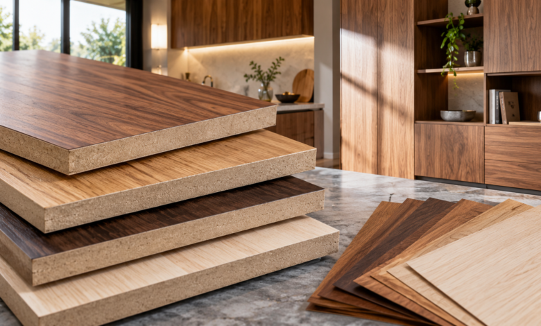 Veneered MDF