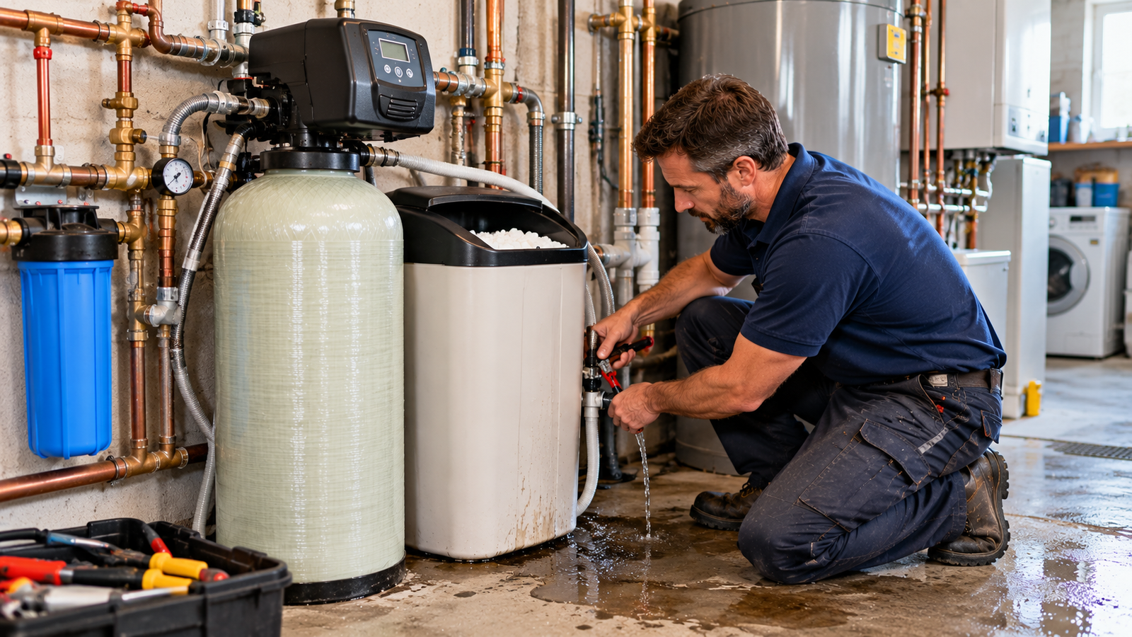 Other Common Soft Water System Repair Problems